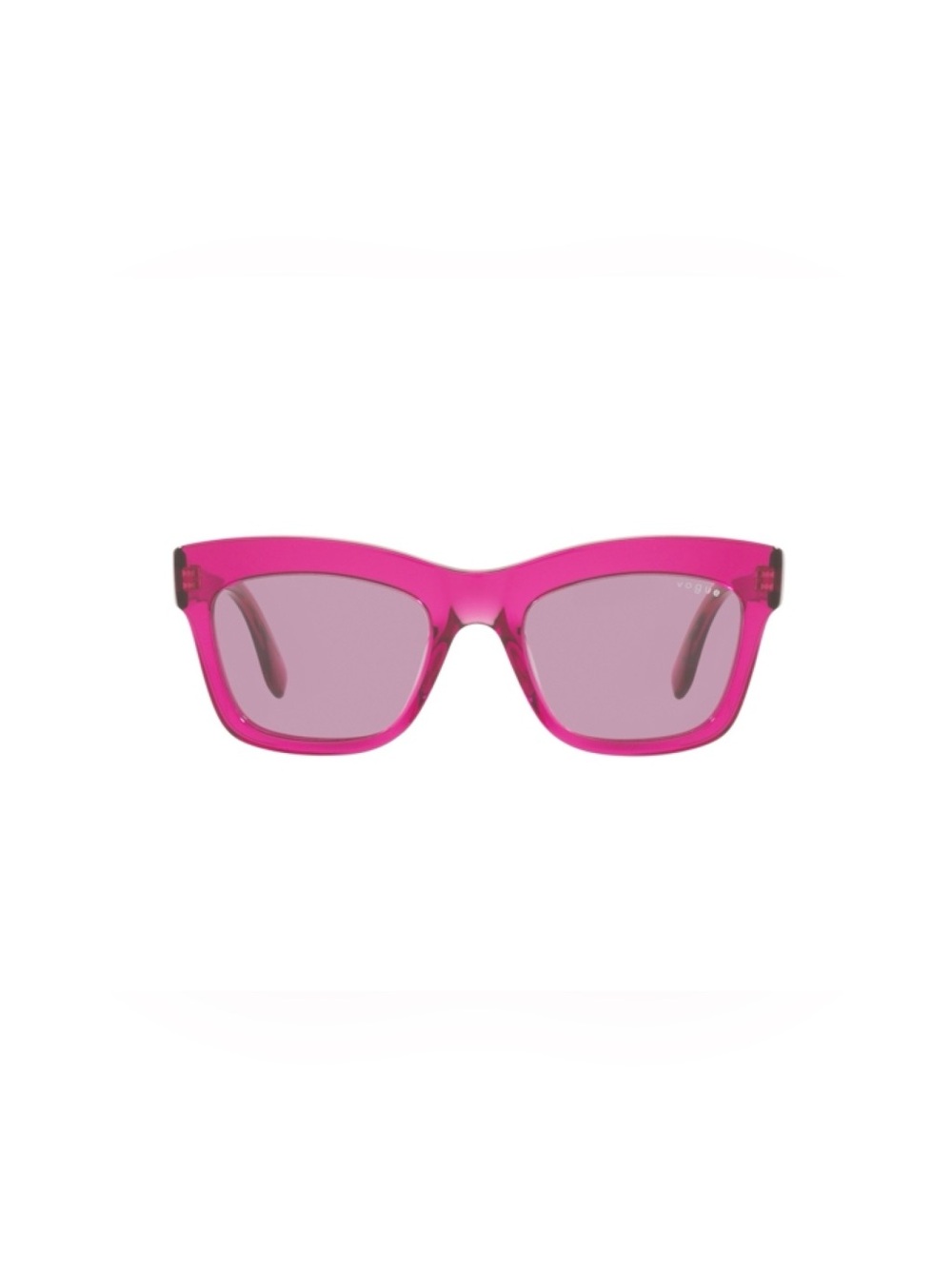 Sunglasses Hut Pink Rectangular Sunglasses - Small